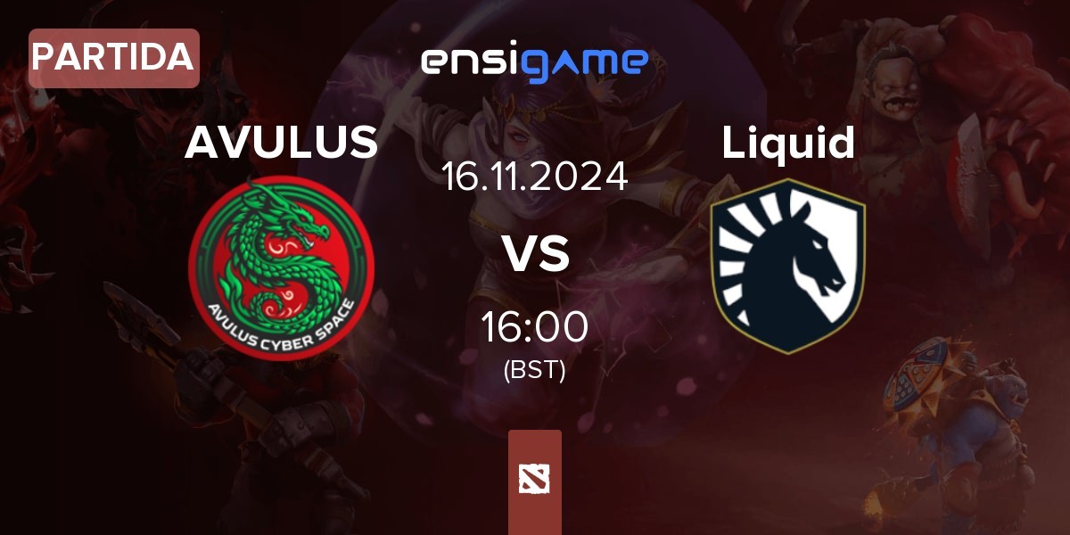 Partida AVULUS vs Team Liquid Liquid | 16.11