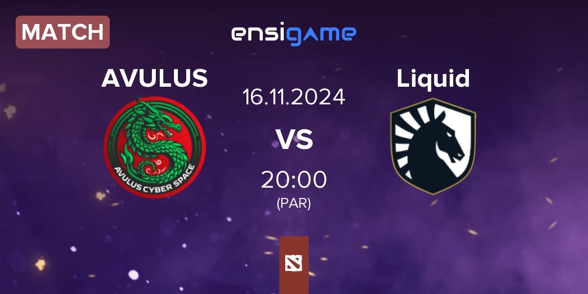 Match AVULUS vs Team Liquid Liquid | 16.11