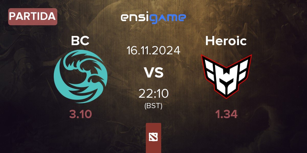 Partida beastcoast BC vs Heroic | 16.11