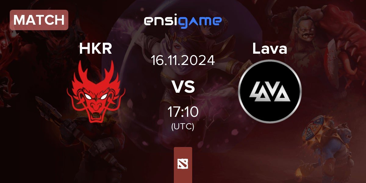 Match Hokori HKR vs Lava Esports Lava | 16.11