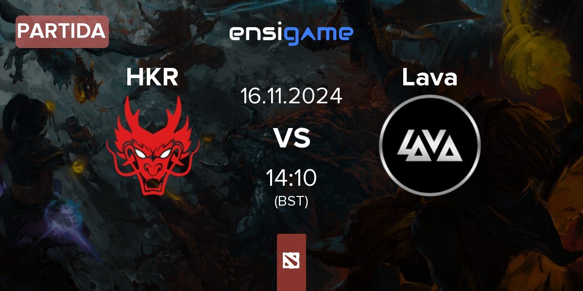 Partida Hokori HKR vs Lava Esports Lava | 16.11