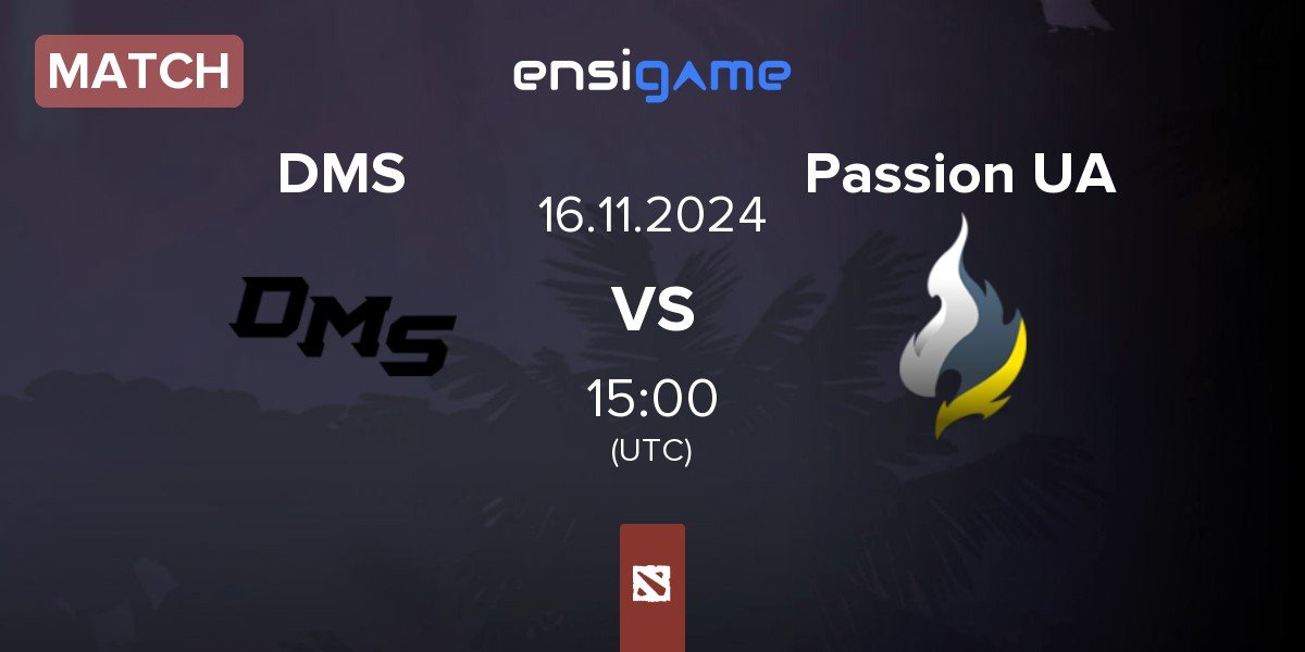 Match DMS vs Passion UA | 16.11