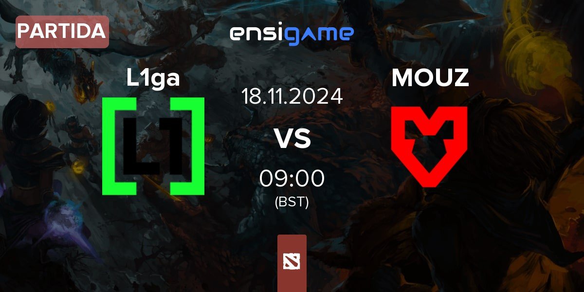 Partida L1ga Team L1ga vs MOUZ | 18.11