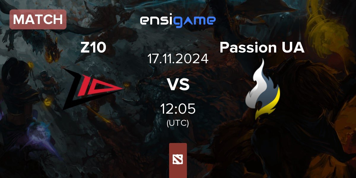 Match Zero Tenacity Z10 vs Passion UA | 17.11