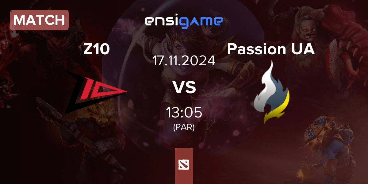 Match Zero Tenacity Z10 vs Passion UA | 17.11