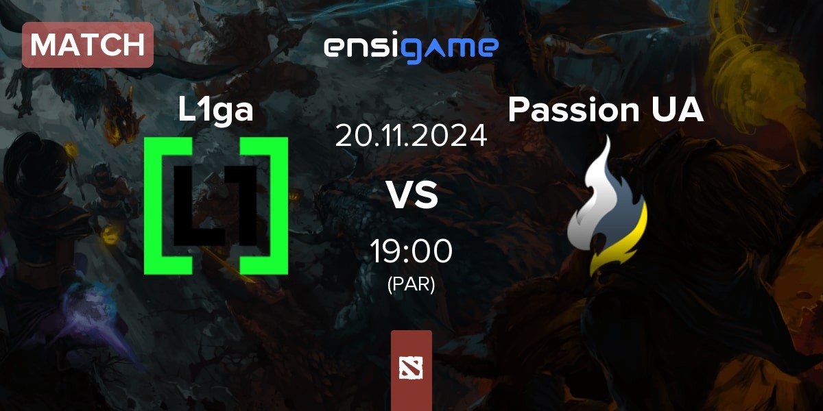 Match L1ga Team L1ga vs Passion UA | 20.11