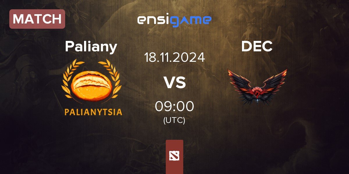 Match Palianytsia Paliany vs Dragon Esports Club DEC | 18.11