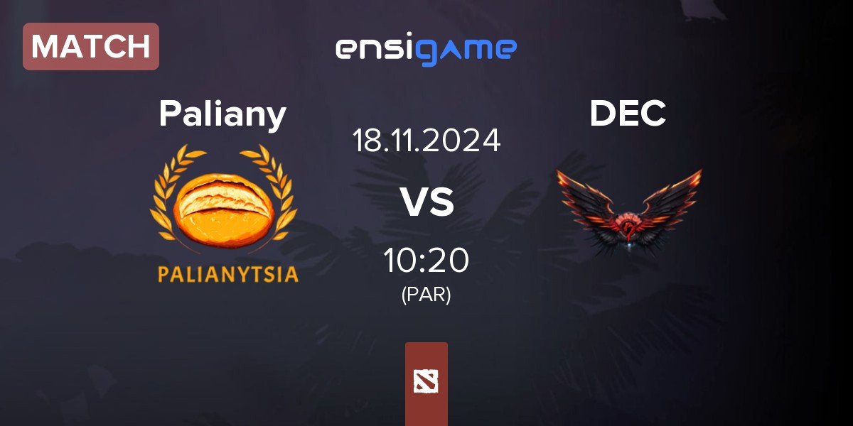 Match Palianytsia Paliany vs Dragon Esports Club DEC | 18.11