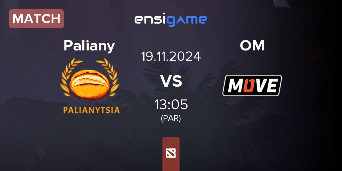 Match Palianytsia Paliany vs One Move OM | 19.11