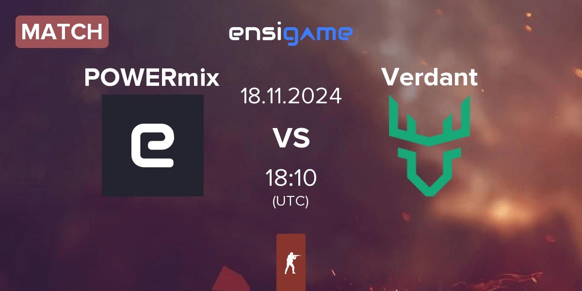 Match POWERmix vs Verdant | 18.11