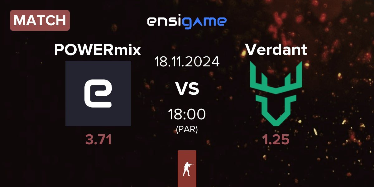 Match POWERmix vs Verdant | 18.11