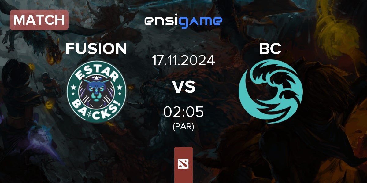 Match FUSION vs beastcoast BC | 17.11