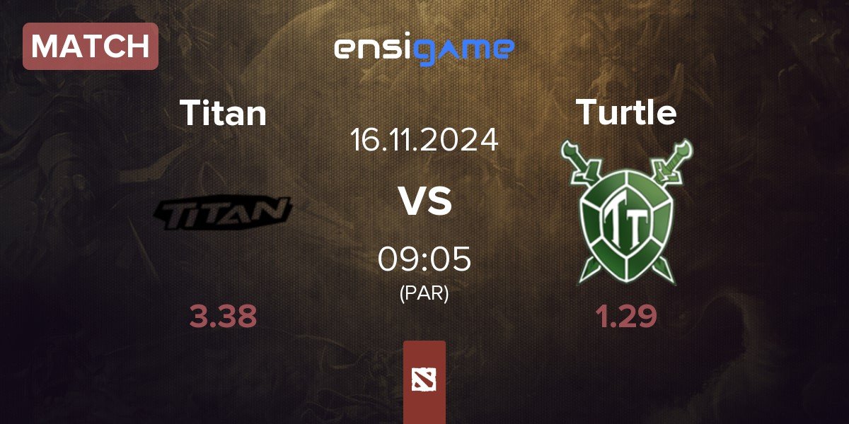 Match Titan vs Team Turtle Turtle | 16.11