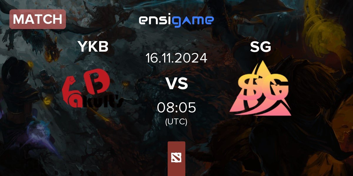 Match Yakult's Brothers YKB vs Spiky Gaming SG | 16.11