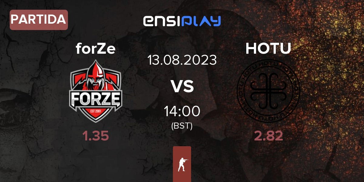 Partida FORZE Esports forZe vs HOTU | 13.08