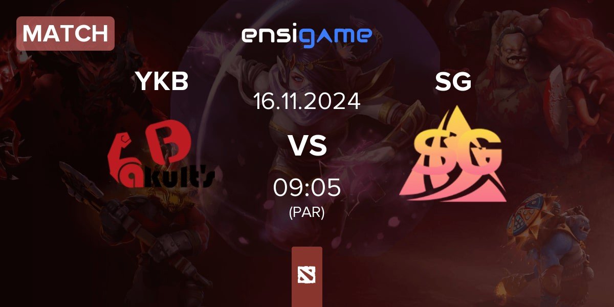 Match Yakult's Brothers YKB vs Spiky Gaming SG | 16.11