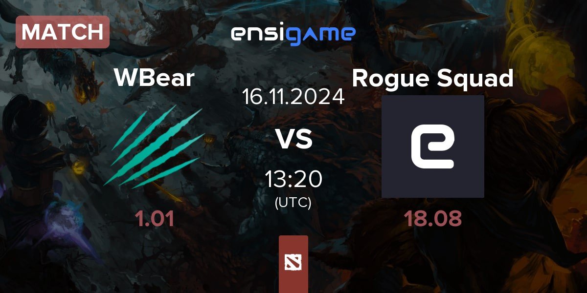 Match Winter Bear WBear vs Rogue Squad | 16.11