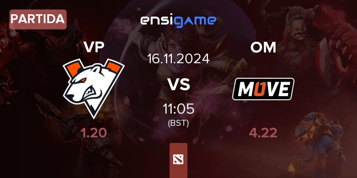 Partida Virtus.pro VP vs One Move OM | 16.11