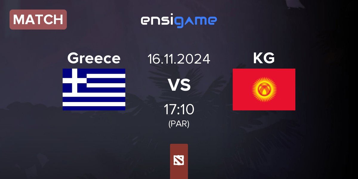 Match Greece vs Kyrgyzstan KG | 16.11