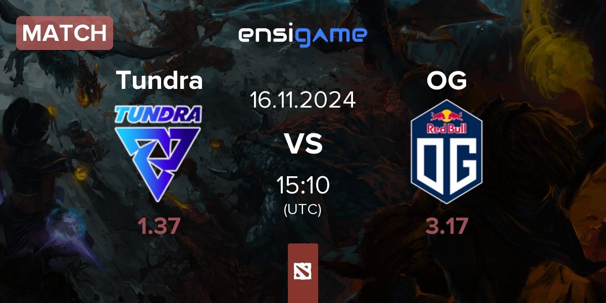 Match Tundra Esports Tundra vs OG | 16.11