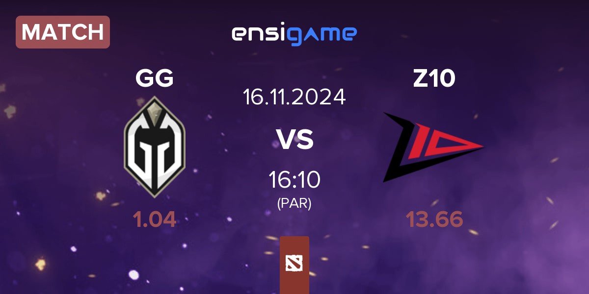 Match Gaimin Gladiators GG vs Zero Tenacity Z10 | 16.11