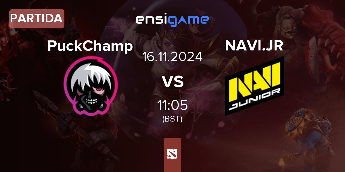 Partida PuckChamp vs Navi Junior NAVI.JR | 16.11