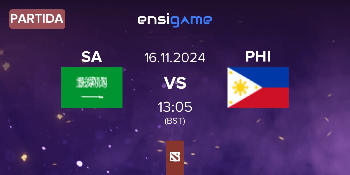 Partida Saudi Arabia SA vs Philippines PHI | 16.11