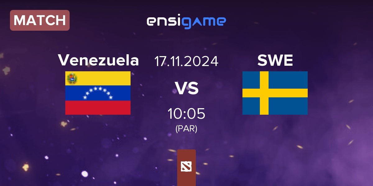 Match Venezuela vs Sweden SWE | 17.11