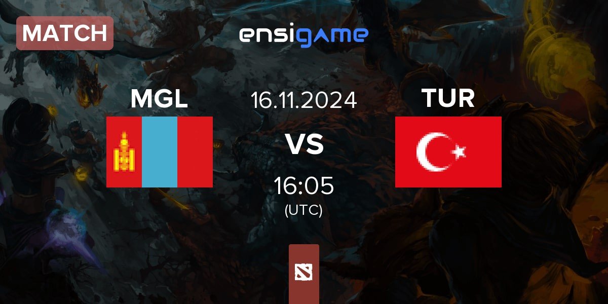 Match Mongolia MGL vs Turkey TUR | 16.11