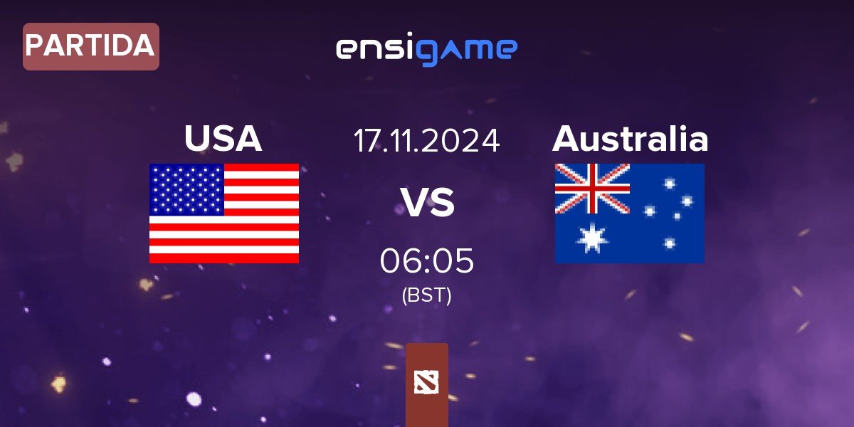 Partida United States USA vs Australia | 17.11