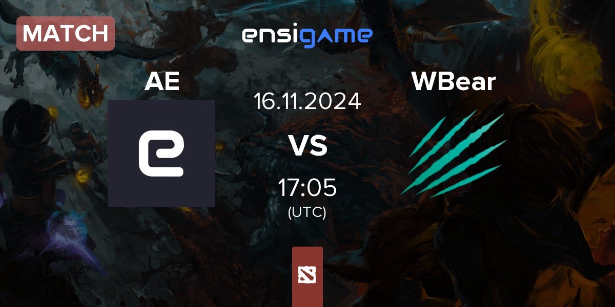 Match Advance Esports AE vs Winter Bear WBear | 16.11