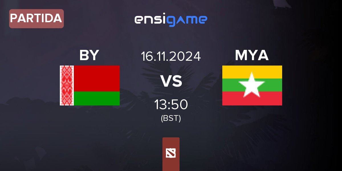 Partida Belarus BY vs Myanmar MYA | 16.11