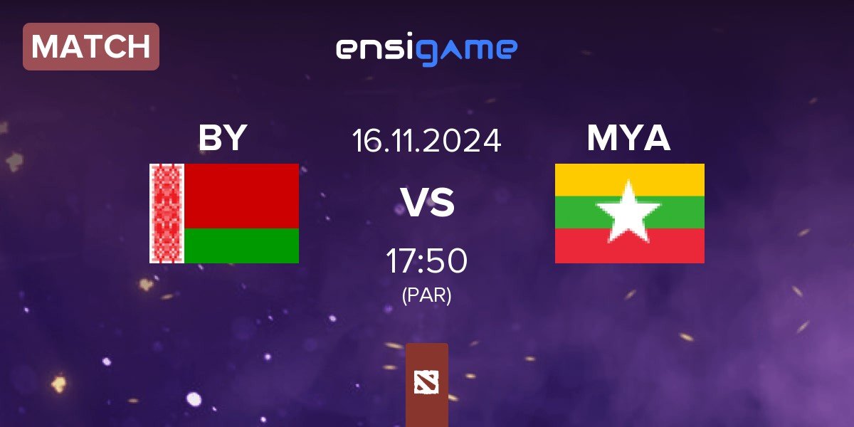 Match Belarus BY vs Myanmar MYA | 16.11