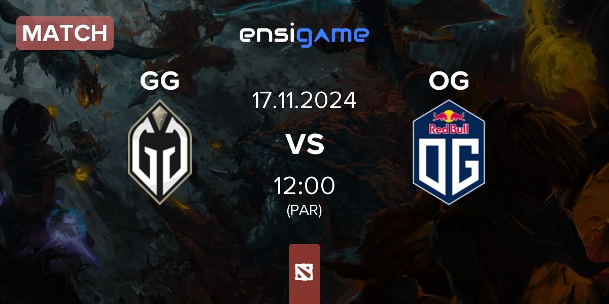 Match Gaimin Gladiators GG vs OG | 17.11