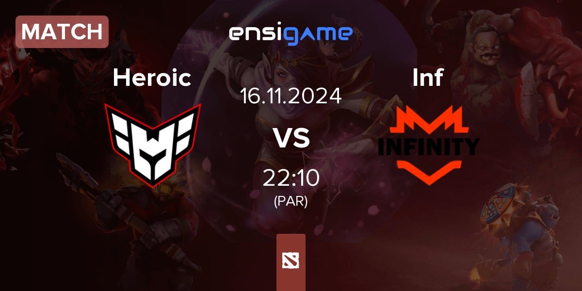 Match Heroic vs Infinity Inf | 16.11