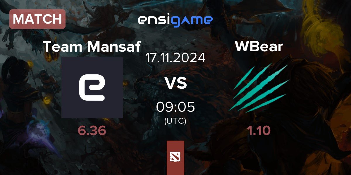 Match Team Mansaf vs Winter Bear WBear | 17.11