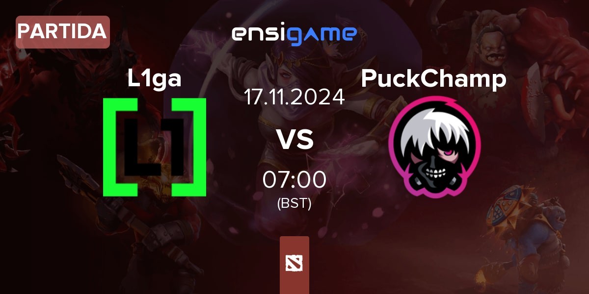 Partida L1ga Team L1ga vs PuckChamp | 17.11