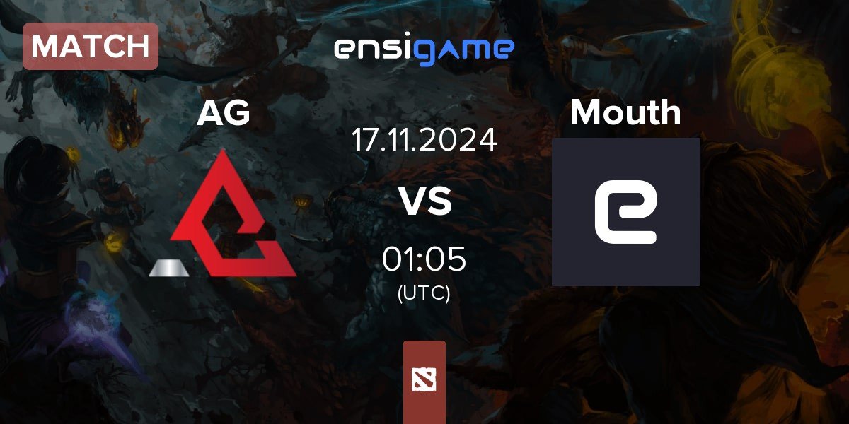 Match Apex Genesis AG vs Mouth Esports Mouth | 17.11