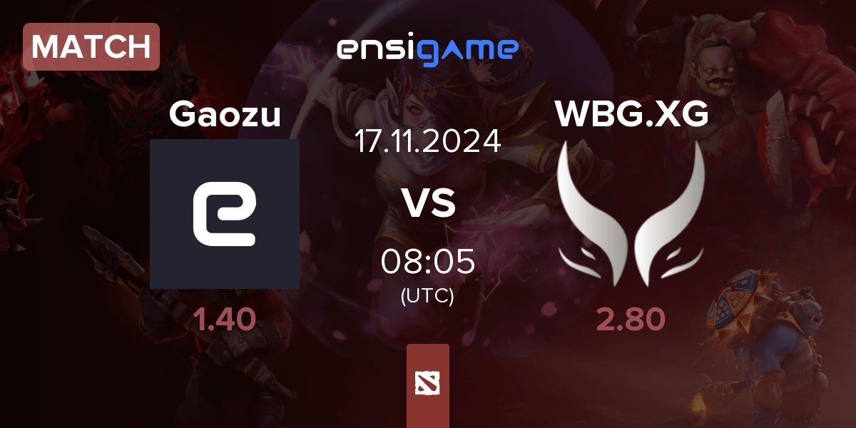 Match Gaozu vs Xtreme Gaming WBG.XG | 17.11