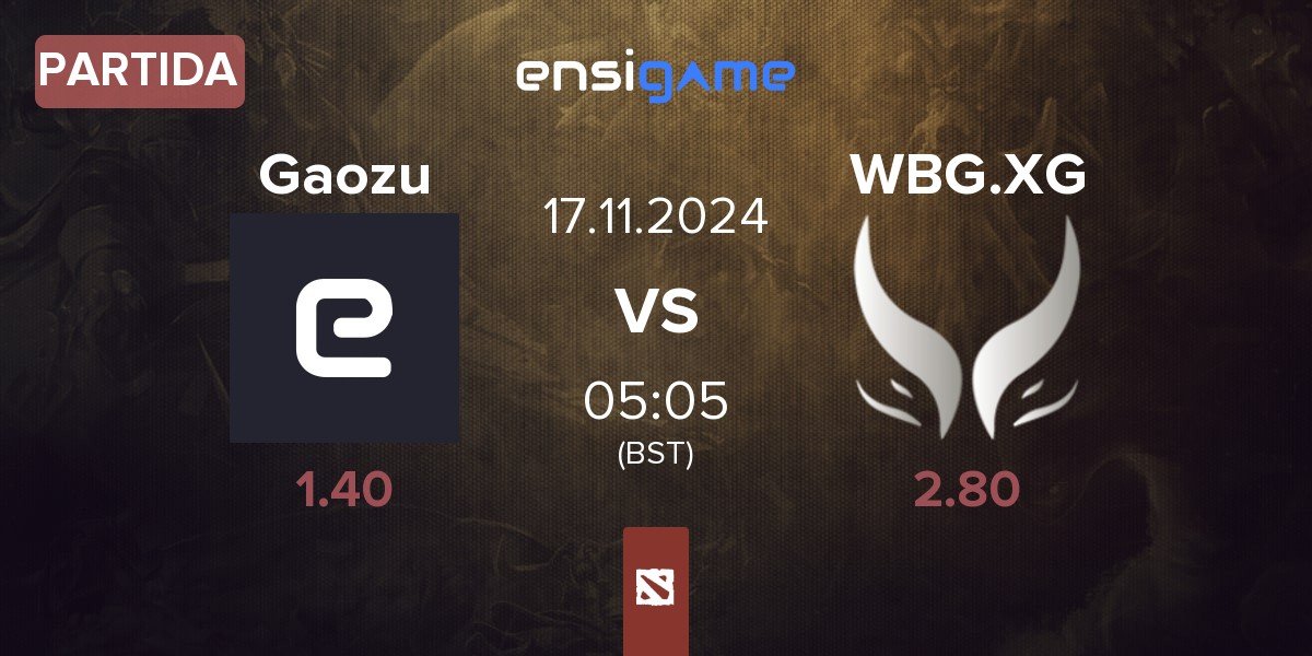 Partida Gaozu vs Xtreme Gaming WBG.XG | 17.11