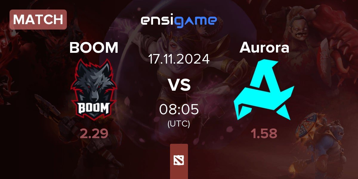 Match BOOM Esports BOOM vs Aurora | 17.11