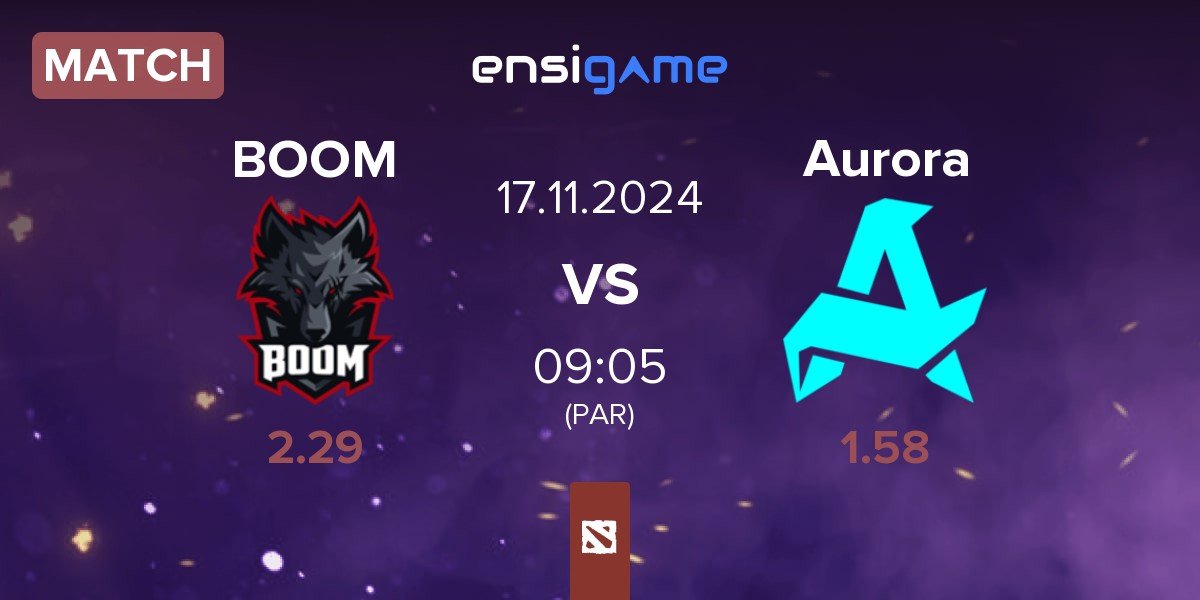 Match BOOM Esports BOOM vs Aurora | 17.11