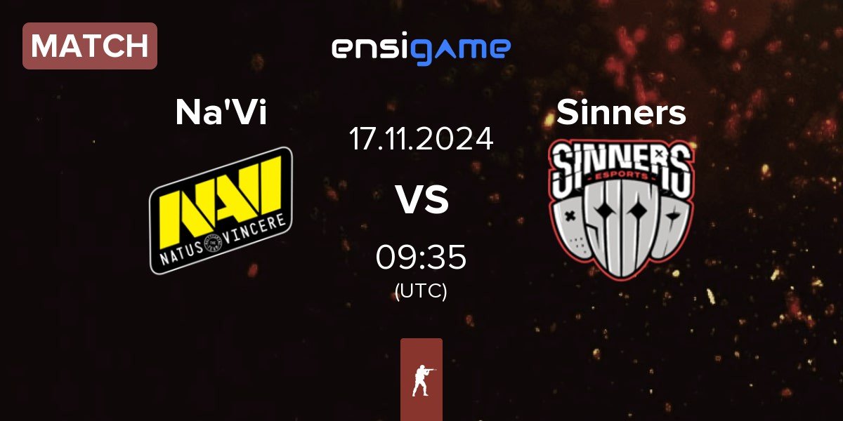 Match Natus Vincere Na'Vi vs Sinners Esports Sinners | 17.11