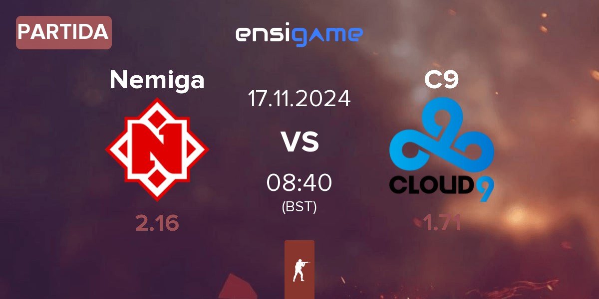 Partida Nemiga Gaming Nemiga vs Cloud9 C9 | 17.11