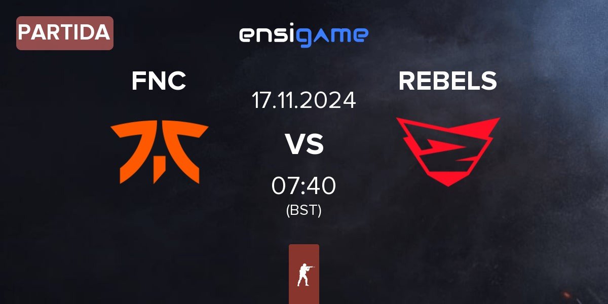 Partida Fnatic FNC vs Rebels Gaming REBELS | 17.11