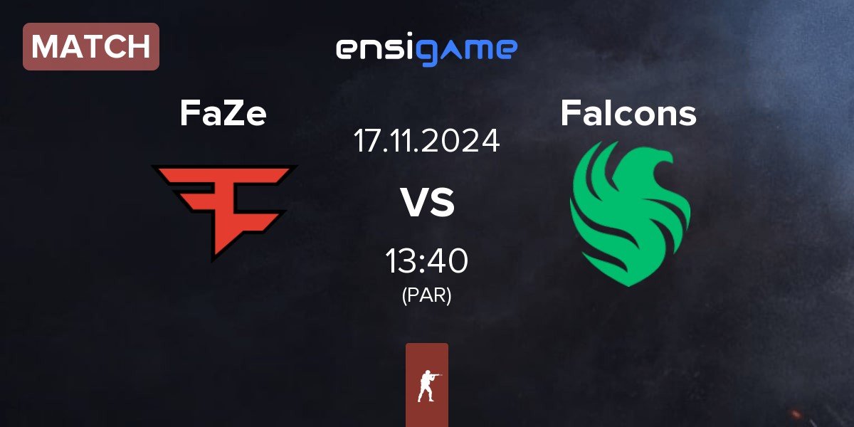 Match FaZe Clan FaZe vs Team Falcons Falcons | 17.11