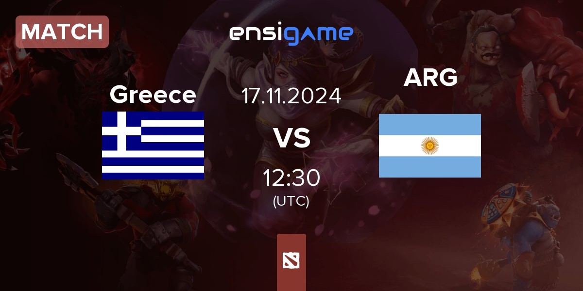 Match Greece vs Argentina ARG | 17.11