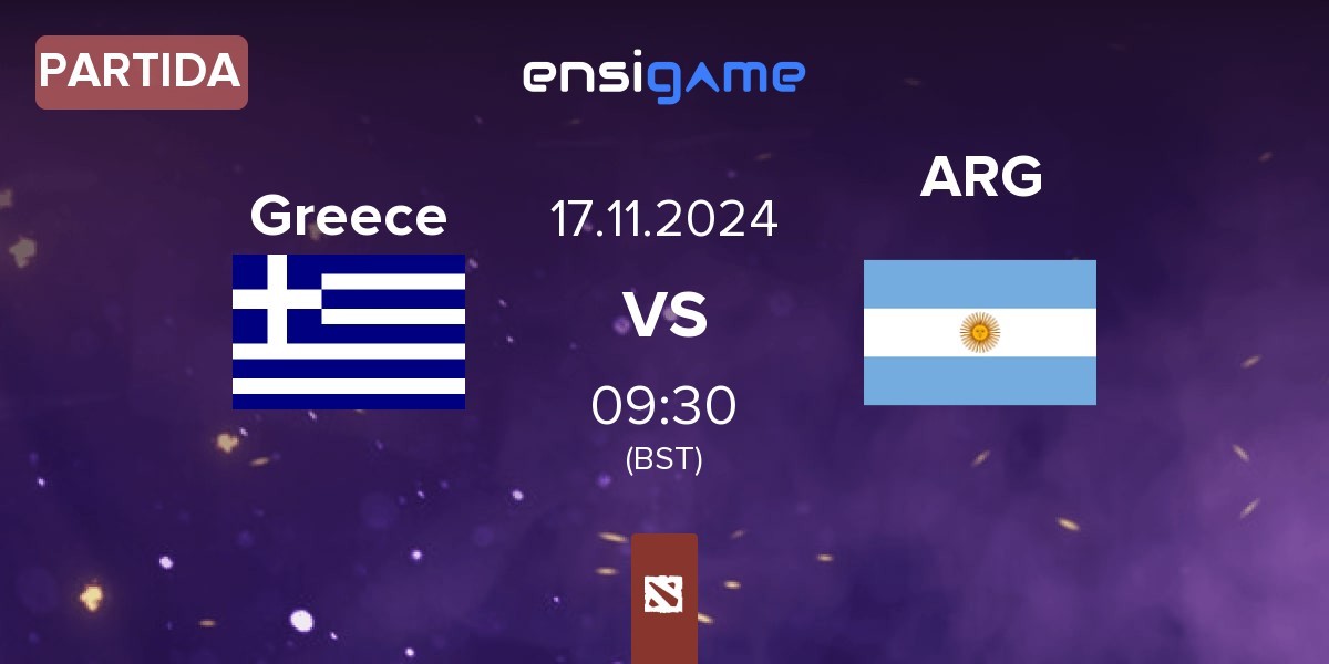 Partida Greece vs Argentina ARG | 17.11