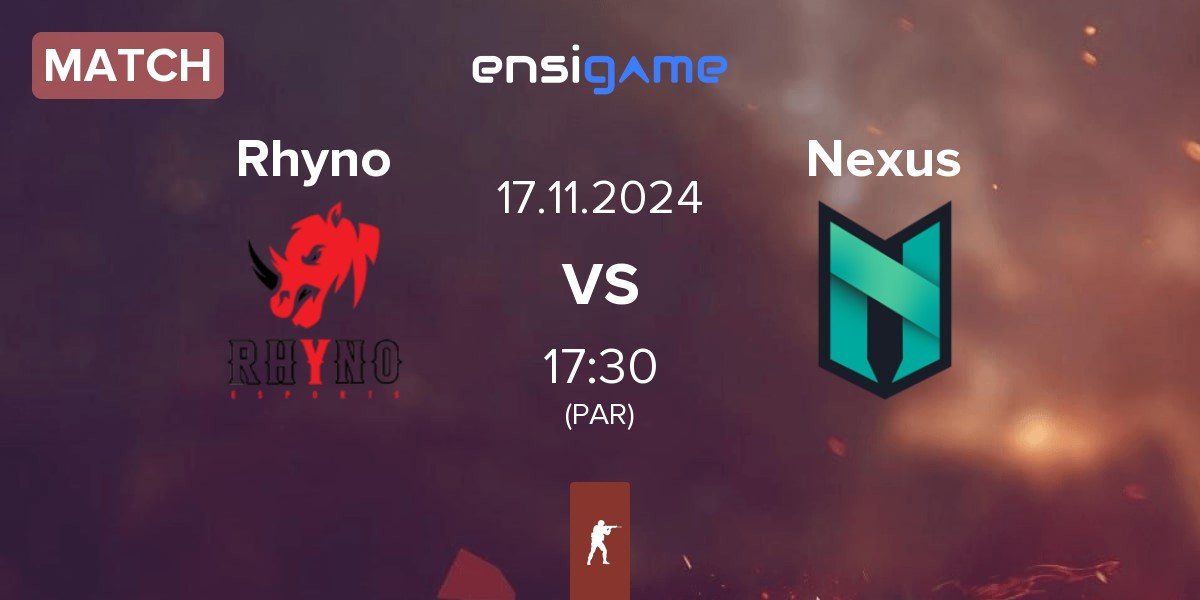 Match Rhyno Esports Rhyno vs Nexus Gaming Nexus | 17.11