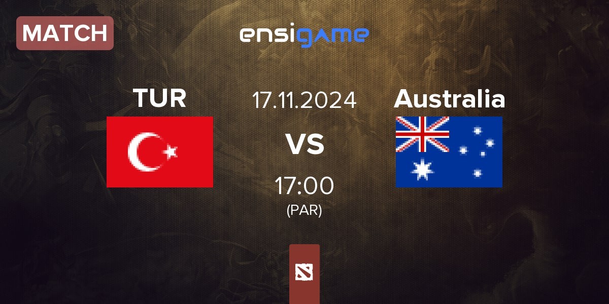 Match Turkey TUR vs Australia | 17.11